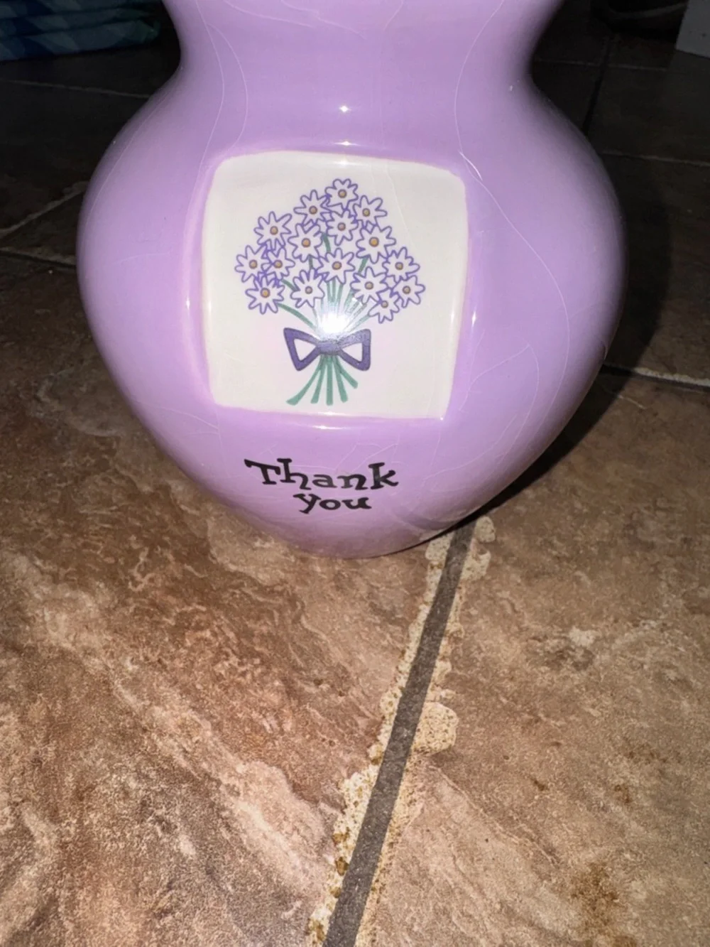 Thank You Lavender Ceramic Vase FTD FLOWERS